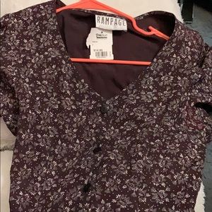 Cute vintage brown French dress. Size small